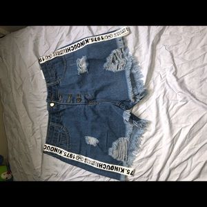 Cute denim shorts